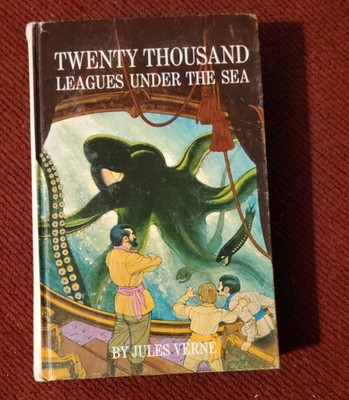 Twenty Thousand Leagues Under The Sea Verne - Parents' Press Hardcover 1964