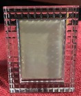 3x5 crystal picture frame/free standing