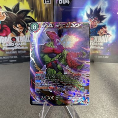 Cell Max, Return of Despair BT22-027 SR FOIL Critical Blow Dragonball