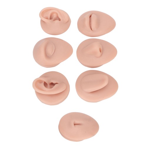 Silicone Ear Eye Nose Mouth Piercing PracticeModel Reusable Displays Body Parts+ - Picture 4 of 11