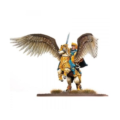 Mantic Halfling 28mm Muster Captain on Winged Aralez SW (New)
