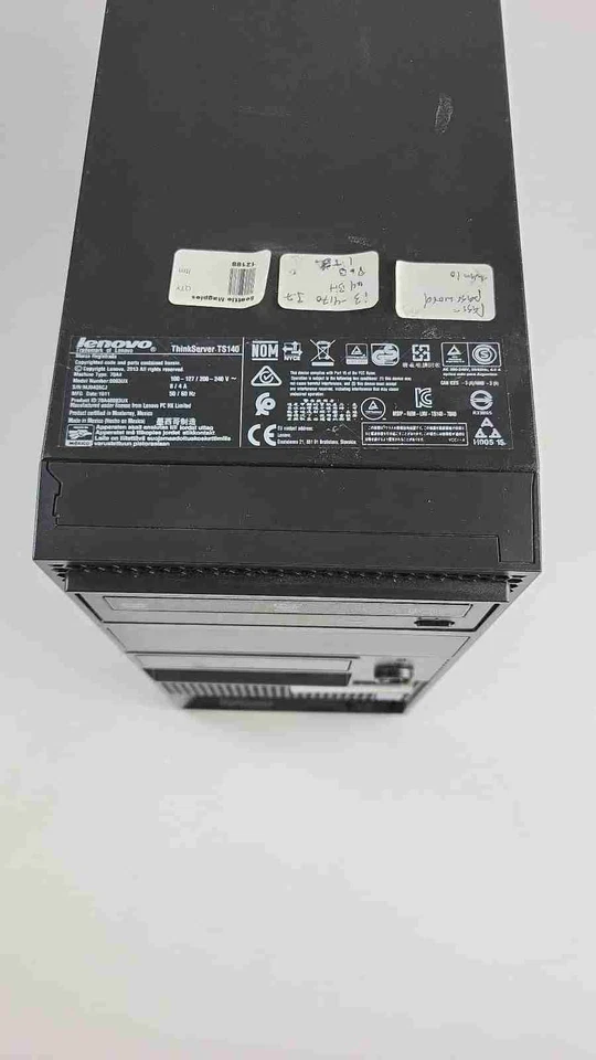 Lenovo ThinkServer TS140 Server - I3-4170 3.7 GHz - 1TB - Tested Working - Image 3 of 4