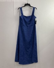 NWT Vince Camuto Women Ultra Marine Sleeveless Dress Size Large