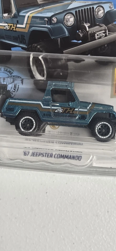 Jeepster Commando 67 Super Treasure Hunt Hot Wheels Foto 4 de 4