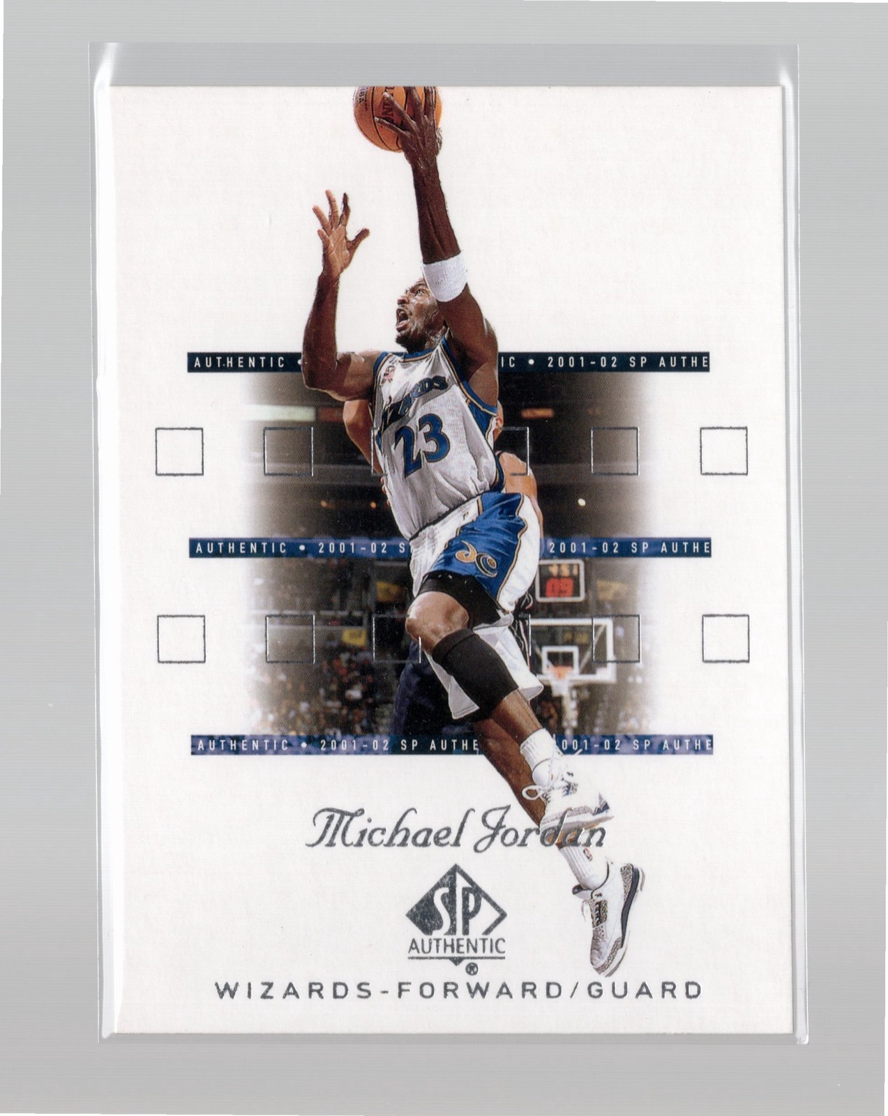 Michael Jordan 2001-02 SP Authentic #90 Washington Wizards