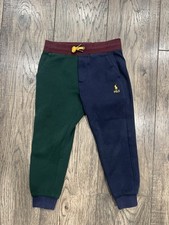 Polo Ralph Lauren Color Blocked Double Knit Joggers Boys Sz 5