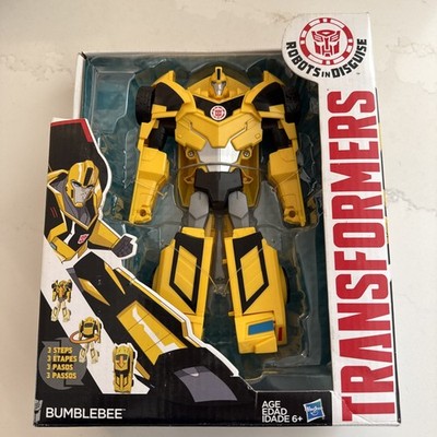 Transformers Robots In Disguise Titan Changers Bumblebee Action Figure 3 Step