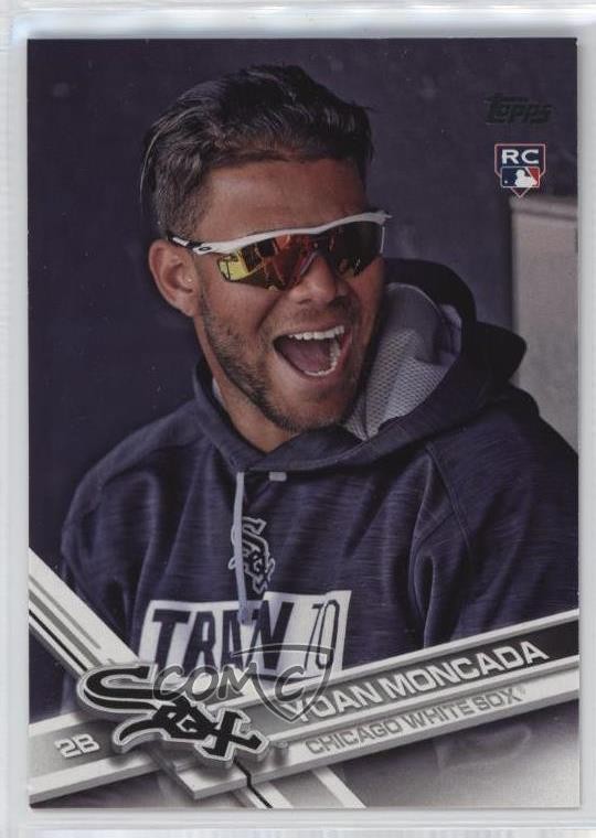 2017 Topps Update Image Variation SP (In Dugout) Yoan Moncada #US200 m5w