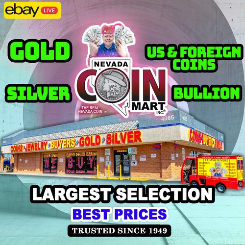 A#1633 AS SHOWN ON SCREEN OFFICIAL NEVADA COIN MART EBAY LIVE SHOW 8/23/25