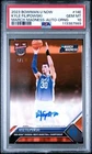 2023 Bowman U Now NCAA March Madness Basketball Orange Kyle Filipowski #14E PSA 10