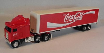 ERTL 1/64 Nr. T090 Mack Sattelzug Koffer Enjoy Coca Cola OVP #9163
