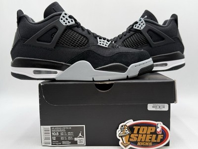 Ds New Nike Air Jordan 4 Retro SE Mid Black Canvas Authentic Size 11 OG