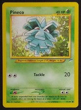 Pineco 77/105 Neo Destiny Pokemon Card