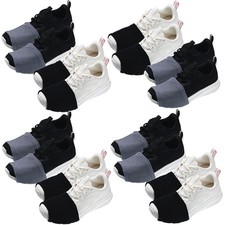 8 Pairs Dance Shoe Covers over Shoes Socks for Dancer Women