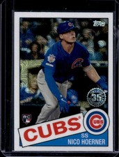2020 Topps Nico Hoerner 1985 Chrome Silver Pack Promotion RC Rookie #85C-6 Cubs