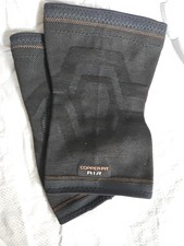 Copper Fit Elite Compression Knee Sleeve 2 Pack L/XL 16-20" Airflow Technology