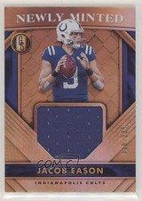 2020 Panini Gold Standard Newly Minted Memorabilia 10/225 Jacob Eason #NM19 1u6