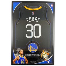 Stephen Curry Signed & Framed Jersey - Authentic Beckett COA - Auto Golden State