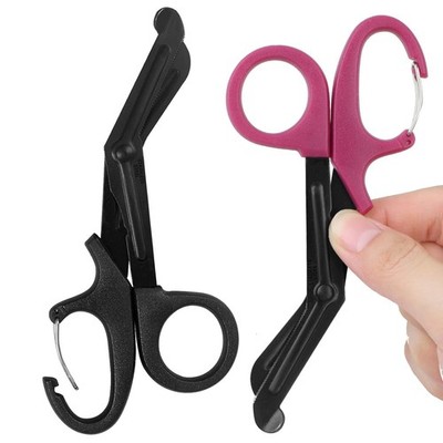 2 Pack Trauma Shears, 5.8 Inch Stainless Steel Medical Scissors, Bandage Scissor