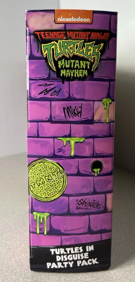 Teenage Mutant Ninja Turtles Mutant Mayhem - Paquete de fiesta Tortugas disfrazadas Nuevo Foto 4 de 4