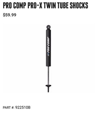 Ford Explorer Pro Comp Shocks (4)