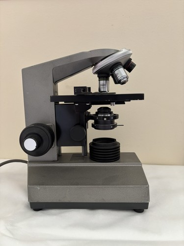 Olympus Optical Co. CH A CHA Binocular Microscope w/4 Objective Lenses Tested.