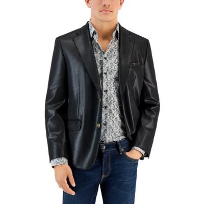 Tallia Herren Slim Fit Sport Mantel Blazer 44 R Schwarz - Bild 1 von 6