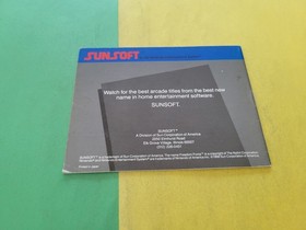 freedom force Nintendo nes Instruction Booklet Manual Only