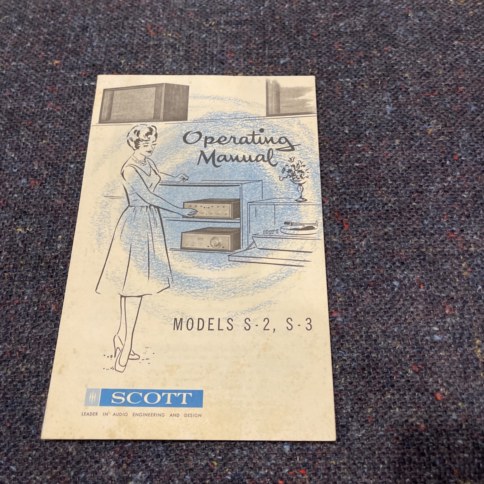 Scott S-3 vintage audio equipment - eBay listing photo 3