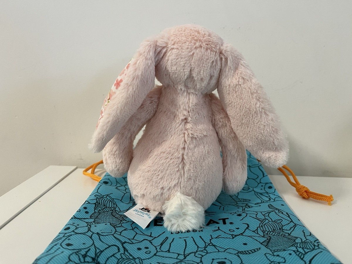 AUTHENTIC Jellycat Blossom Blush Bunny 'Cherry'- - FAST SHIP