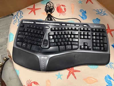 Microsoft KU-0462 Natural Ergonomic Keyboard 4000 for Business - USB (5QH-00001)