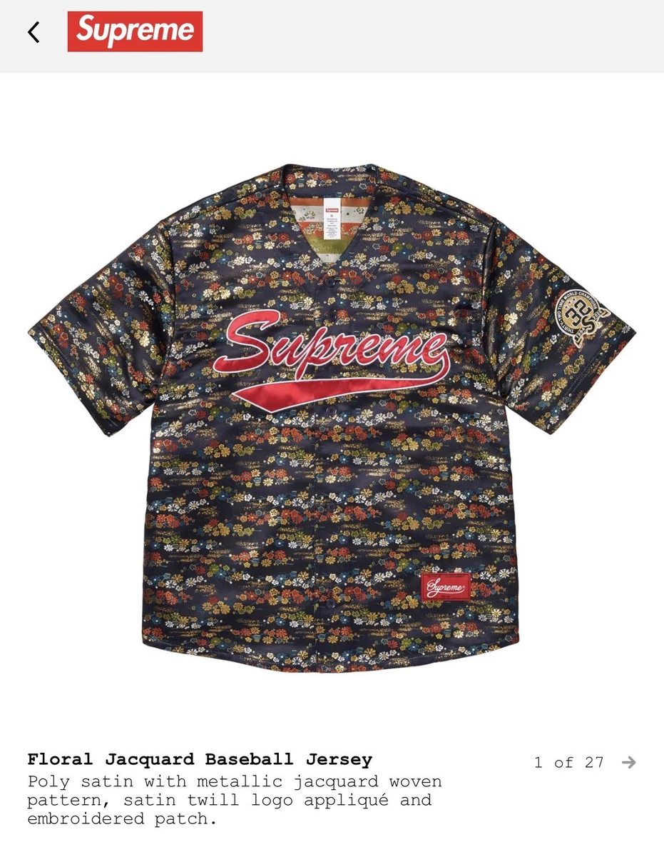 Supreme Jersey Baseball Men's Activewear for Sale | Shop Men's