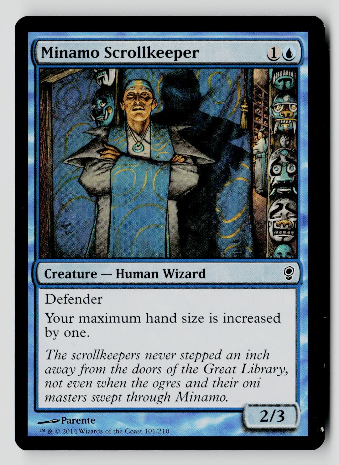 Minamo Scrollkeeper 101 C MTG CNS NM