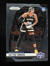 2024 Panini Prizm WNBA #70 Aaliyah Edwards Washington Mystics