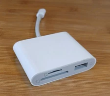 Apple Lightning to USB 3 Camera Adapter  Compatable With Multiple Dev C Descript