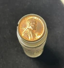 1952-D Lincoln Cent Roll - 50 Uncirculated Coins Total in Coin Tube - Toned
