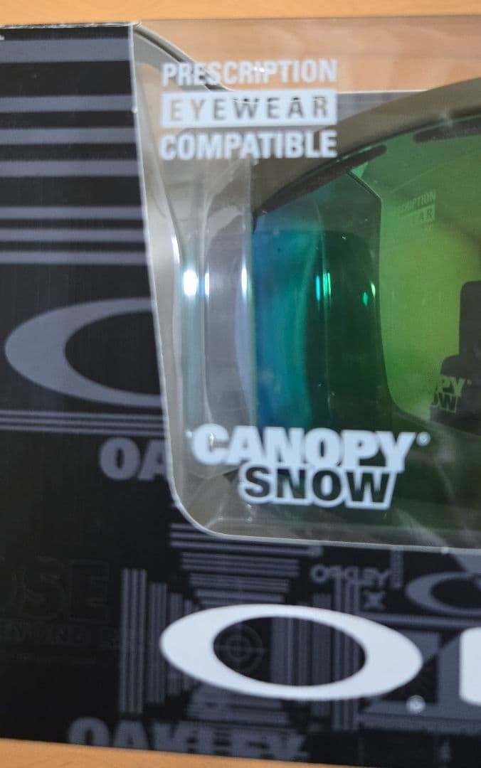 OAKLEY Canopy Prizm Asian Fit Snow Goggles Lightly Used Clean