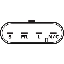 Alternator for Chevrolet / GMC Trucks C4500 Kodiak / Topkick 15087022; 400-12230