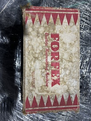 Vintage Forfex Haarschneidemaschine verpackt und Zubehör 