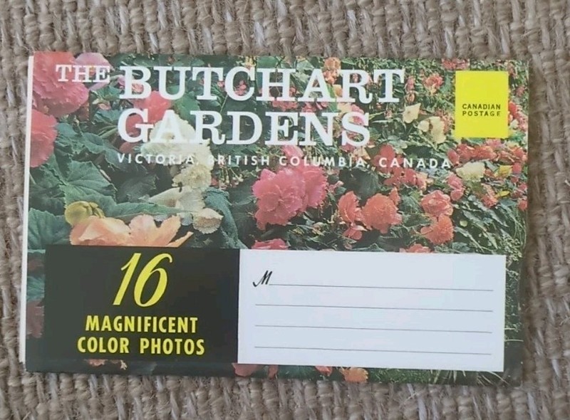 The Butchart Gardens - British Columbia Canada - 16 Color Photo Booklet