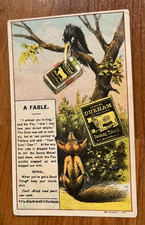 vintage Durham smoking tobacco trade card