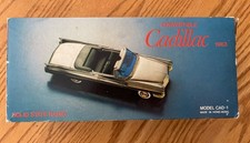 Vintage KY Super Quality 1963 Cadillac Convertible Model CAD-1 AM Radio - Works