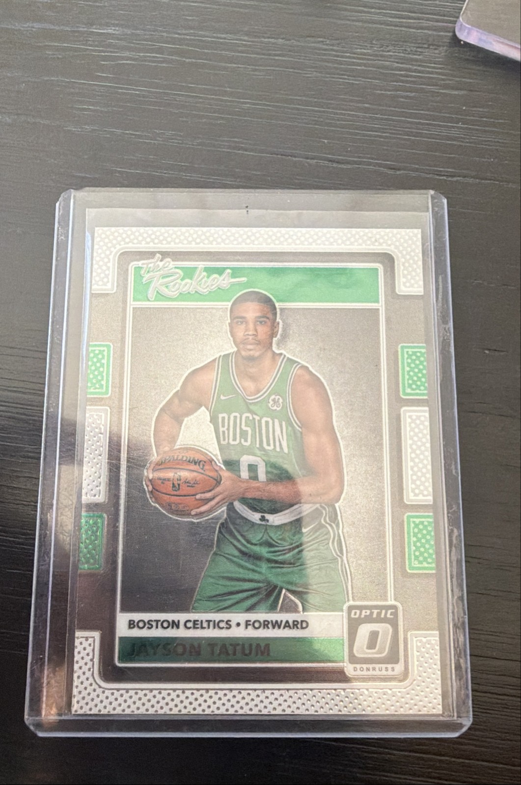 Jayson Tatum Rookie 1 2017-18 Panini Donruss Optic - The Rookies - #3