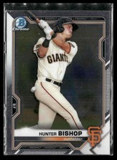 2021 Bowman #BP-18 Hunter Bishop Prospects Camo