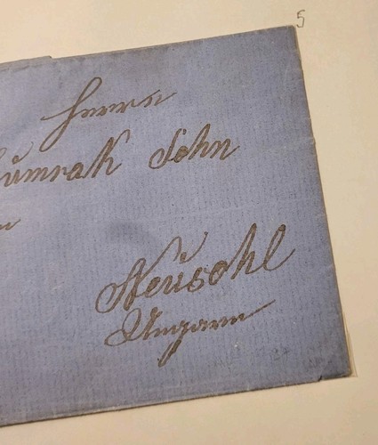 Österreich 1864, 15-Kreuzer Zuckermantel mit Biertstempel - Bild 3 von 7