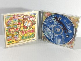 Sonic Shuffle Sega Dreamcast Tested Working Bad Condition Wear Scratches Marker