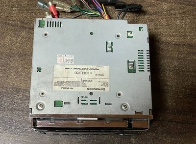 Pioneer Carrozzeria FH-P80M 2DIN CD cassette Deck Player Working