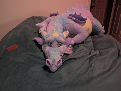 BNWT Dream Keep Dragons Big Dreams Weighted Giant 6ft Plush Dragon