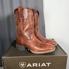 Ariat ATS Sport Western Boots Wide Square Toe...