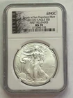 2013-S American Silver Eagle NGC MS70